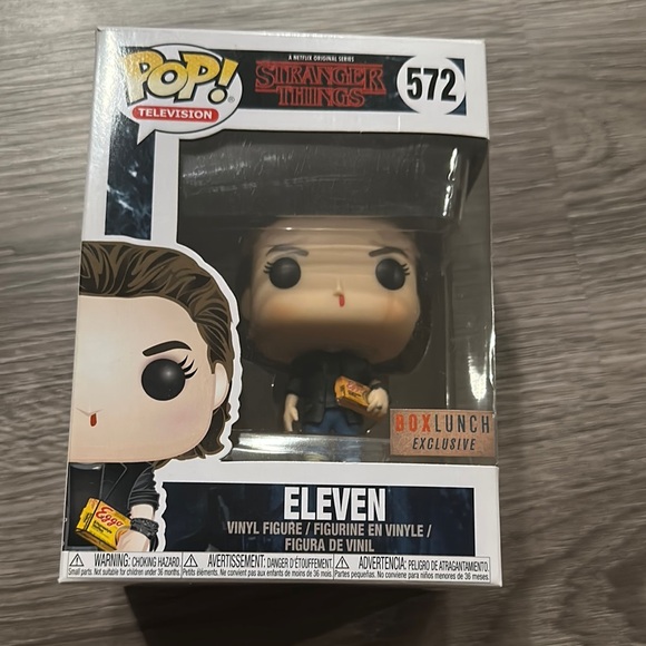Funko Pop! Stranger Things Eleven with Eggo Box - Picture 1 of 5